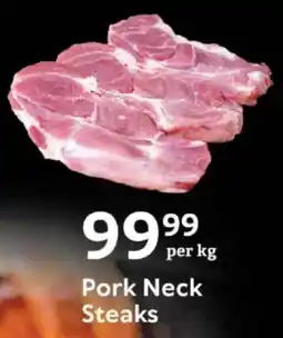Oxford Freshmarket Pork Neck Steaks offer