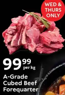 Oxford Freshmarket A-Grade Cubed Beef Forequarter offer