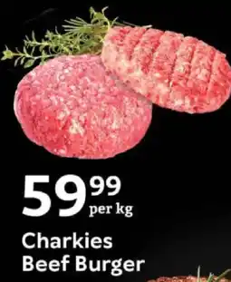 Oxford Freshmarket Charkies Beef Burger offer