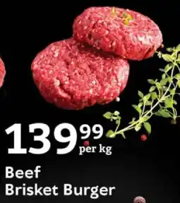 Oxford Freshmarket Beef Brisket Burger offer