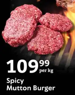 Oxford Freshmarket Spicy Mutton Burger offer