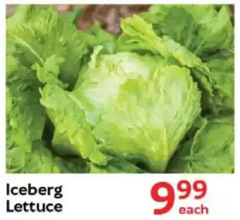 Oxford Freshmarket Iceberg Lettuce offer