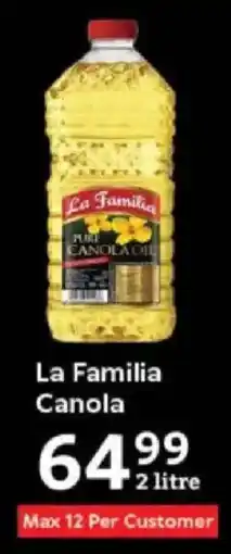 Oxford Freshmarket La Familia Canola offer