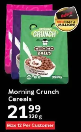 Oxford Freshmarket Morning Crunch Cereals offer