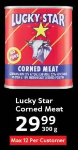 Oxford Freshmarket Lucky Star Corned Meat offer