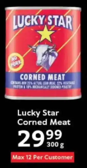 Oxford Freshmarket Lucky Star Corned Meat offer