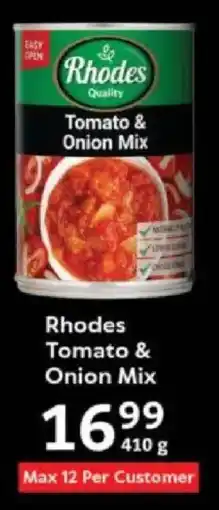 Oxford Freshmarket Rhodes Tomato & Onion Mix offer