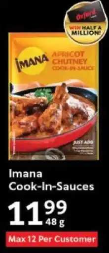 Oxford Freshmarket Imana Cook-In-Sauces offer