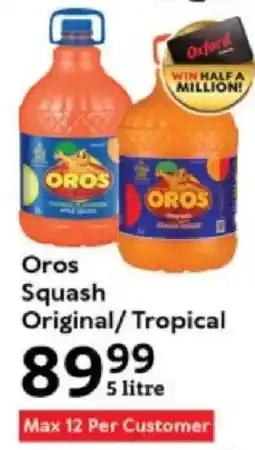 Oxford Freshmarket Oros Squash Original/ Tropical offer