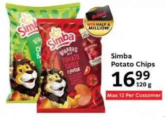 Oxford Freshmarket Simba Potato Chips offer