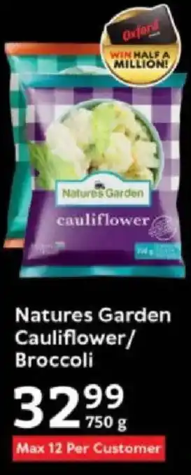 Oxford Freshmarket Natures Garden Cauliflower/ Broccoli offer