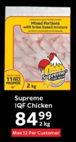 Oxford Freshmarket Supreme IQF Chicken offer