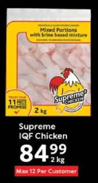 Oxford Freshmarket Supreme IQF Chicken offer