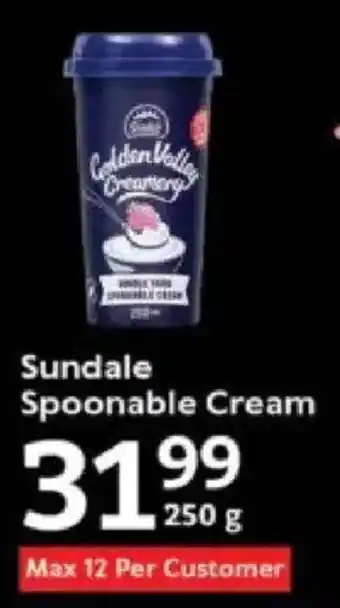 Oxford Freshmarket Sundale Spoonable Cream offer