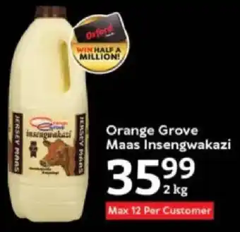 Oxford Freshmarket Orange Grove Maas Insengwakazi offer