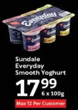 Oxford Freshmarket Sundale Everyday Smooth Yoghurt offer