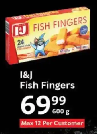 Oxford Freshmarket I&J Fish Fingers offer