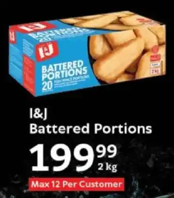 Oxford Freshmarket I&J Battered Portions offer