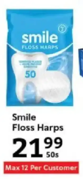 Oxford Freshmarket Smile Floss Harps offer