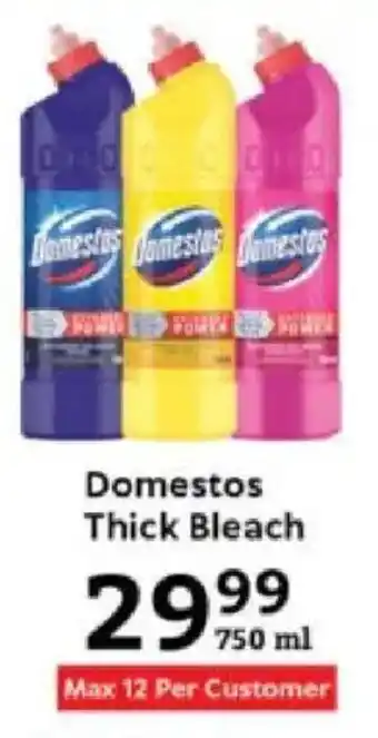 Oxford Freshmarket Domestos Thick Bleach offer