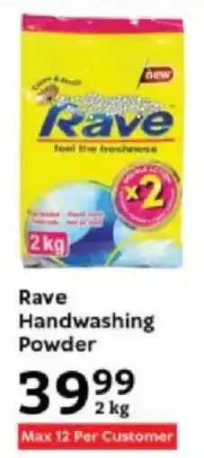 Oxford Freshmarket Rave Handwashing Powder offer
