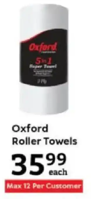 Oxford Freshmarket Oxford Roller Towels offer