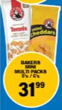 Giant Hyper Bakers mini multi packs offer