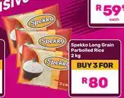 Game Spekko Long Grain Parboiled Rice-For 3 x 2Kg offer
