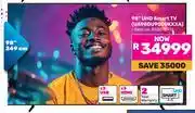 Game Samsung 98 (249cm) UHD Smart TV UA98DU9000KXXA offer