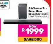 Game TCL 2.1 Channel Pro Super Bass Soundbar S55H offer