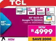 Game TCL 50 (127cm) QLED 2K Google TV 50S5K offer