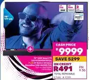 Game Samsung 70 (177cm) UHD Smart TV UA70U8000FKXXA Plus B-Series Wireless Soundbar HW-B400F/XA offer