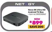 Game Net GY Nova 4K Ultra HD Android TV Box offer