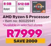 Game Lenovo AMD Ryzen 5 Processor Laptop offer
