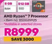 Game Lenovo AMD Ryzen 7 Processor Laptop offer