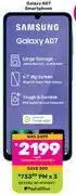 Game Samsung Galaxy A07 offer
