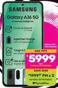 Game Samsung Galaxy A36 5G offer