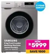 Game Samsung 8KG Front Loader Washing Machine (WW80T3040BS) offer