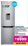 Game Samsung 321L Bottom Freezer Fridge with Water Dispenser & Cool Pack (RB33J3611S9/FA) offer