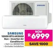 Game Samsung 12000 BTU AR3000 Non-Inverter Air Conditioner offer