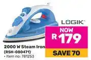 Game Logik 2000W Steam Iron (RSH-080471) offer