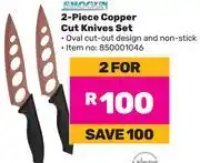 Game Shogun 2 Piece Copper Cut Knives Set offer