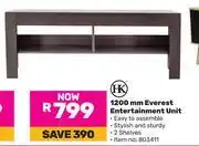 Game HK 1200mm Everest Entertainment Unit offer