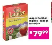 Game Laager rooibos Tagless Teabags 160 Pack offer