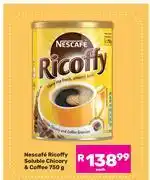 Game Nescafe Ricoffy Soluble Chicory & Coffee-750g Each offer