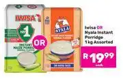 Game Iwisa Or Nyala Instant Porridge Assorted-1Kg Each offer