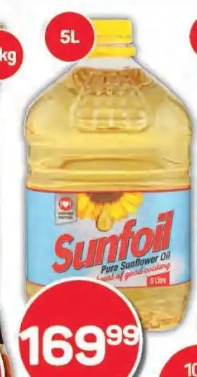 Pick n Pay SUNFOIL Pure Sunflower Oil offer