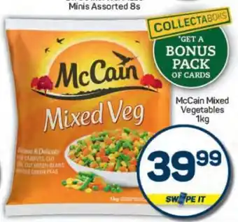 Pick n Pay McCain Mixed Vegetables 1kg offer