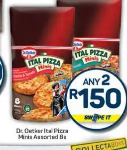 Pick n Pay Dr Oetker Ital Pizza Minis Assorted 8s offer