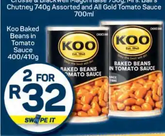 Pick n Pay Koo Baked Beans in Tomato Sauce offer